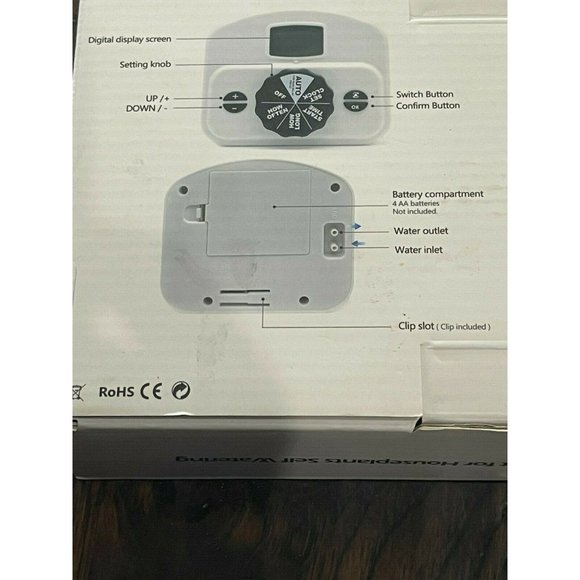 VOLCANOES CLUB Upgraded Automatic Plant Watering Drip System for 10 Potted Plant - Picture 2 of 4